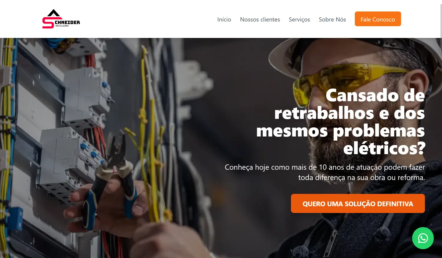 Preview do site do Carlos Schneider